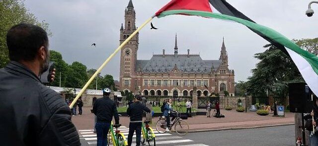 A handful of pro-Sudan demonstrators protested outside the International Court of Justice (ICJ) in The Hague on Monday. They were angry about a decision made by the top United Nations court to throw out Sudan’s genocide case against the United Arab Emirates.