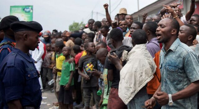 Demonstrators in DRC Against Ongoing Peace Talk Between DRC and Rwanda